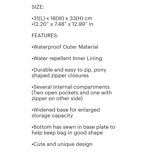 Waterproof Shiba Large Travel Tote Shoulder Bag - Picture 5 of 12